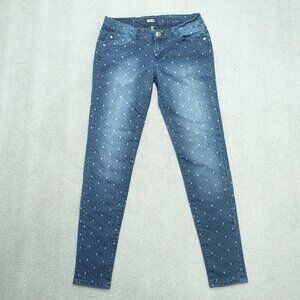 Celebrity Pink Jeans Pants Women's Size 7 Blue Cotton Blend Regular Fit Denim